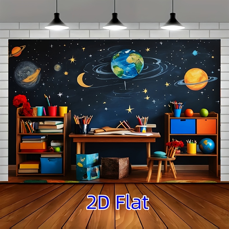 Science Nursery - Décoration murale en toile sur le