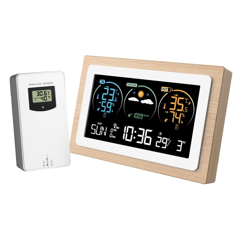 Weather Station Indoor - Station météo intelligente AC88 - Baromètre