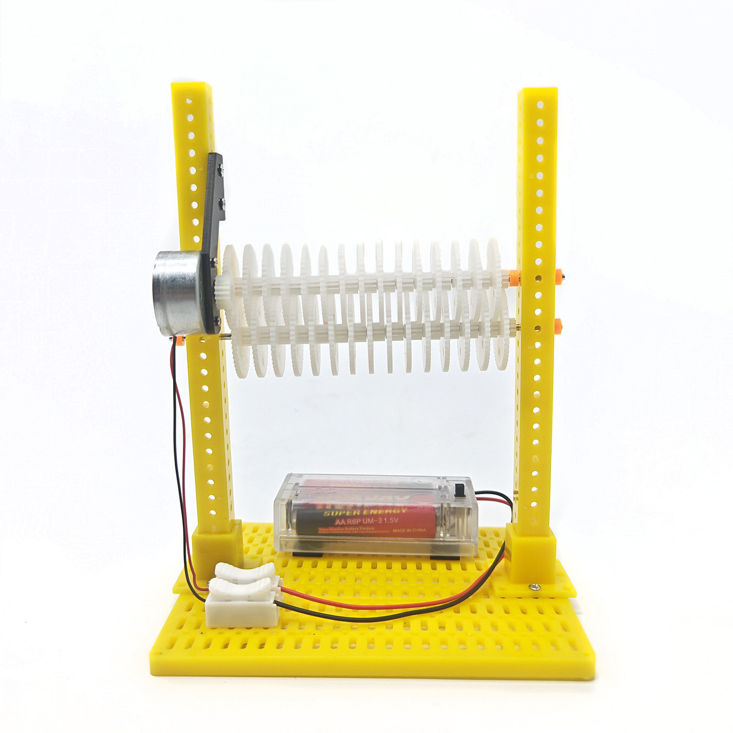 Science Toys Diy - Puzzle d'engrenages pour enfants n° Kit