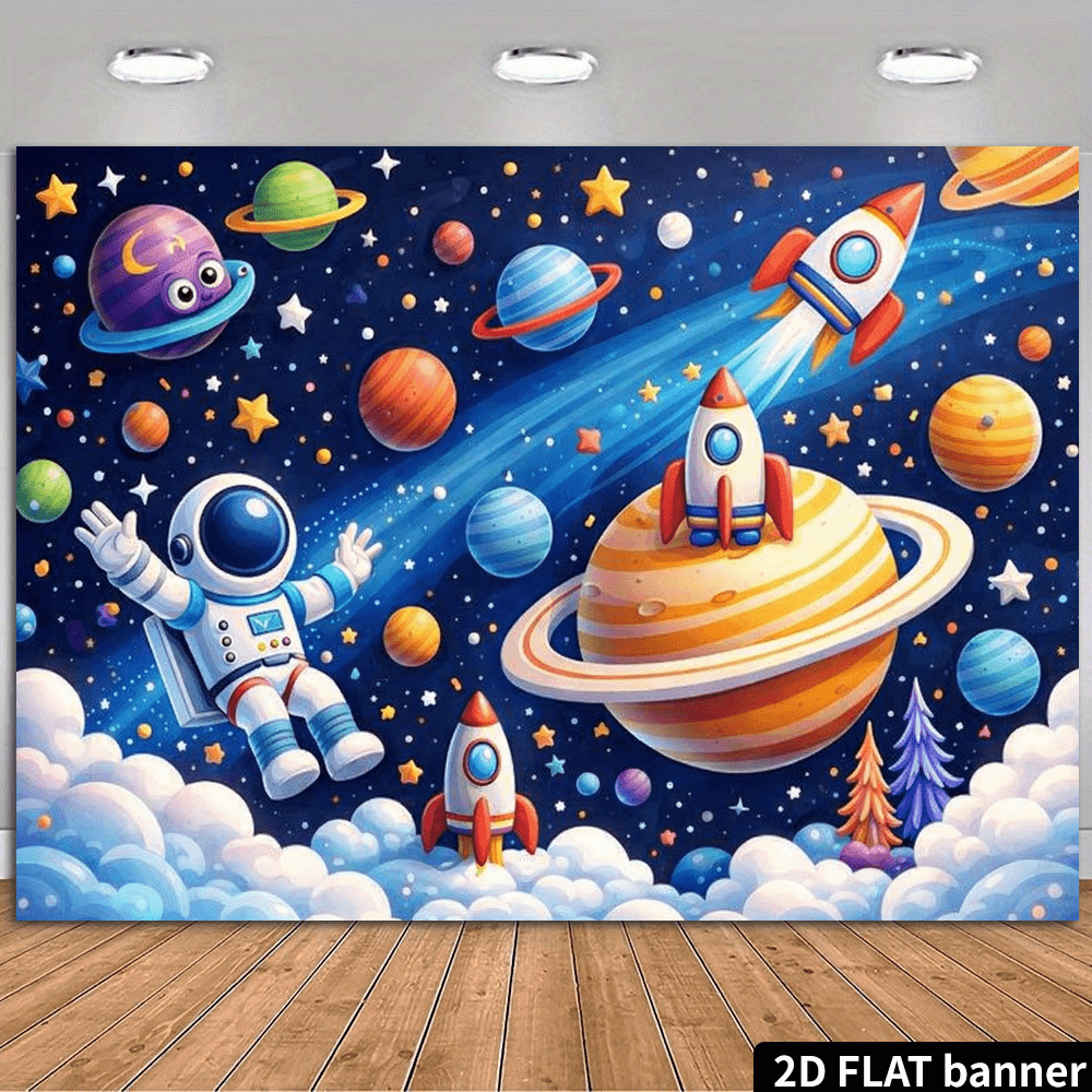 Science Nursery - Tapisserie murale vibrante sur le thème