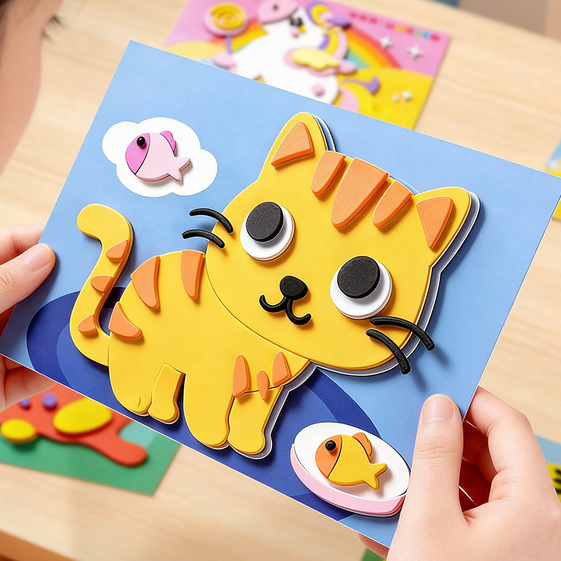 Autocollants 3D pour enfants,  - Science Toys Diy avis et prix